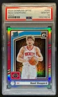 2024-25 Donruss Optic Reed Sheppard Rated Rookie Holo RC #255 Rockets PSA 10