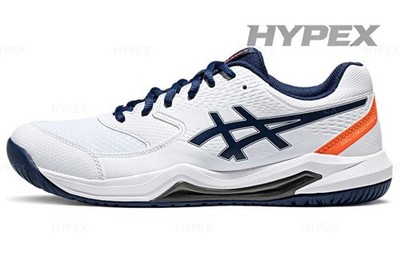 Asics Gel Dedicate 8 'White Blue Expanse' Men 1041A408-102 New Size