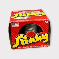 The Original Slinky Walking Spring Toy 2.75-inch Diameter Metal Slinky Fidget...