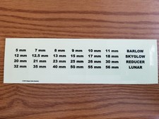 Glow in the Dark Telescope Eyepiece labels luminous, self-adhesive 