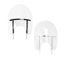 Clear Windshield Windscreen W/ Bracket Fit for Harley Davidson Road King 94-23