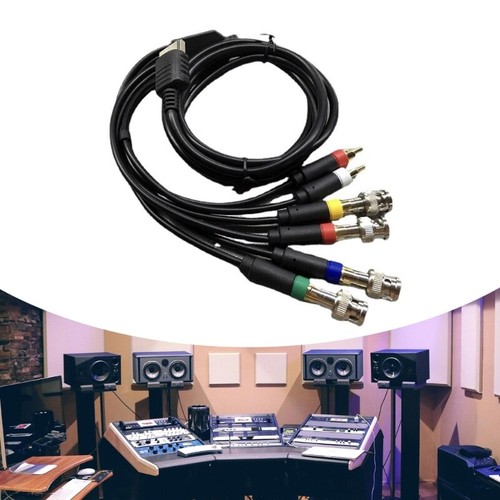 4 in 1 RGBs Adapter Cable with BNC Connector for Game Consoles Accessories - Picture 2 of 8