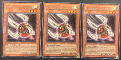 YUGIOH 3x 1st Edition Adhesive Explosive - SOI-EN011 - Rare - LP