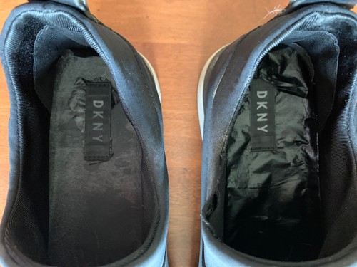 DKNY Women's Jadyn Sneakers Black Size 6.5 - 第 7/8 張圖片