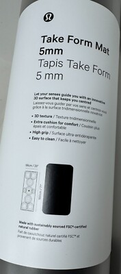 ルルレモン　Take Form ヨガマット 5mm BLACK Take Form ヨガマット 5mm | ヨガマット | Lululemon JP