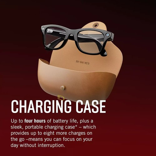 Ray-Ban Meta Wayfarer Smart Glasses RW4006 Green, Polarized & Transitions Lenses - Picture 36 of 41