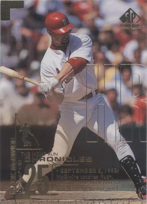 1999 SP Authentic - Mark McGwire #HR60 - 1 of 1