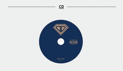 K-POP　CD D-CRUNCH M1112 (4colors) 1st Mini Album K-POP CD + 2