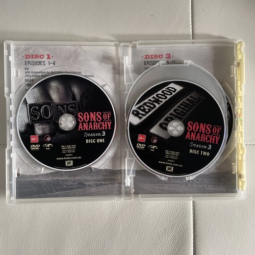Sons of Anarchy Seasons 2 3 5 Dvd Region 4 AU NZ Latin America Great Discs - Picture 6 of 8