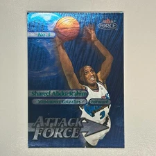 1999-00 Fleer Force - Attack Force #14 A Shareef Abdur-Rahim