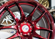 Gloss Transparent CANDY APPLE RED powder coating paint, 1Lb/0.45kg