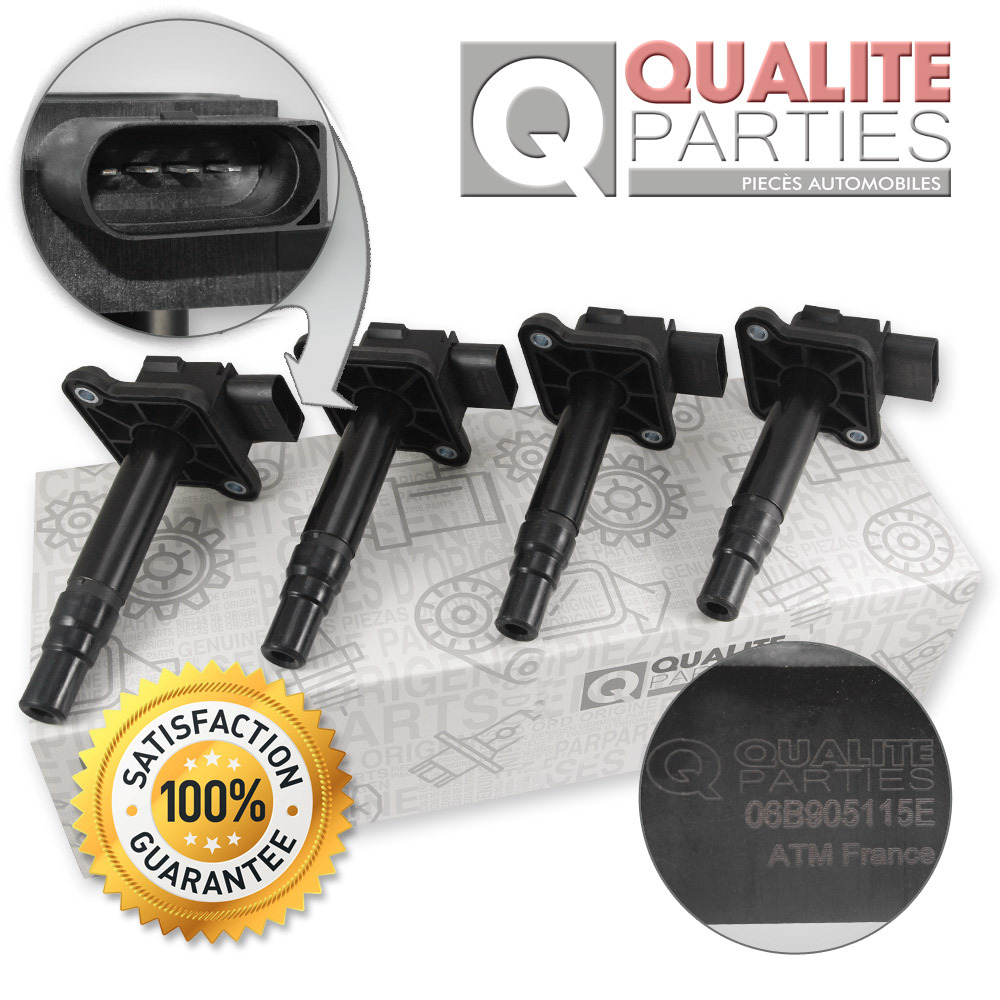 PARTSTEC ZÜNDSPULE ZÜNDMODUL Passend Für AUDI A1 A2 A3 A4 SEAT ALHAMBRA