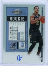 2020-21 Panini Contenders Optic Basketball Rookie Ticket Auto #125 Desmond Bane