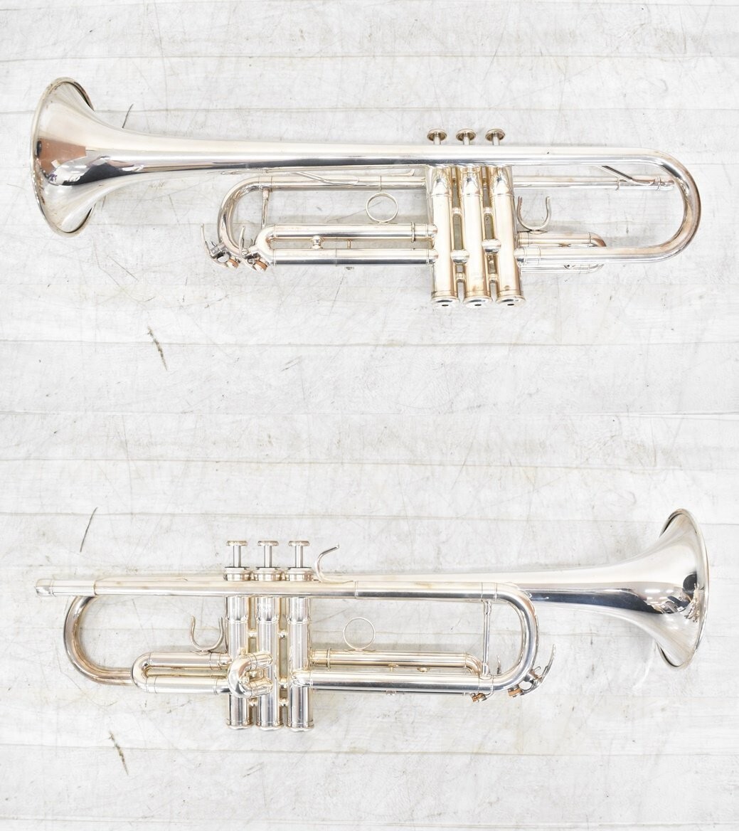 【YAMAHAトランペット】YTR 4335GS/シルバー Yamaha YTR-4335GS II Trumpet Silver-Plated – BrassBarn