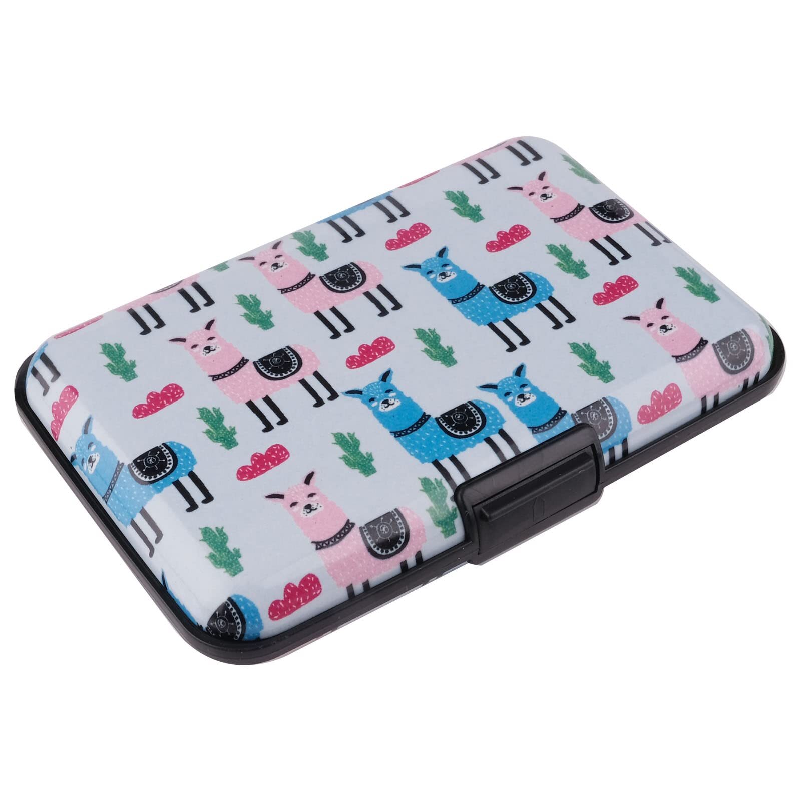 RFID Aluminum Wallet Credit Cards Holder Business Card Case Metal ID Case for...