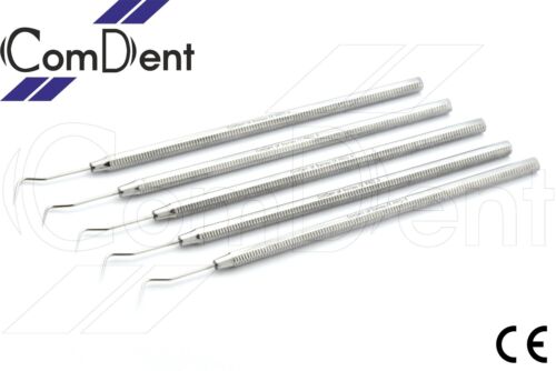 Dental Examination Probe Dentist Hygienist Single Ended Probe Professional Steel - Picture 11 of 12