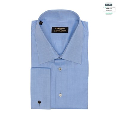 Luxus Gerlin Shirt Blau T. Mason Baumwolle 2D Zilli