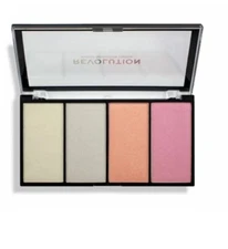 Makeup Revolution London Re-Loaded Lustre Lights Cool Highlighter Palette New!