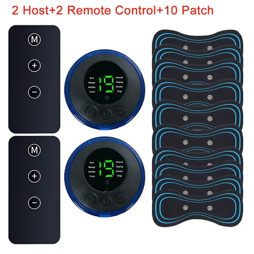 Tens Machine Massagers EMS Full Body Relax Pads Portable Tens Unit Rechargable - Picture 25 of 25