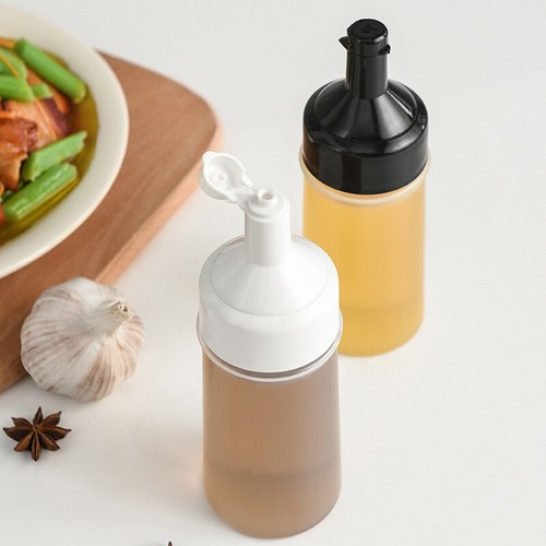 3 x Plastic Clear Squeeze Squeezy Sauce Bottle Mayo Dispenser Bottles UK Stock - Picture 8 of 12