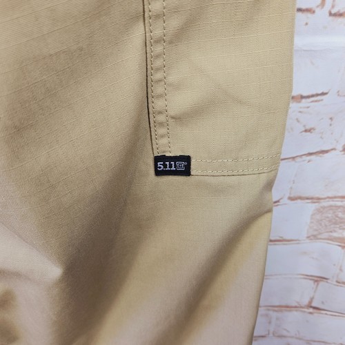 511 Tactical Mens Size 36x30 Khaki Tan Cargo Utility Straight Leg Pants Workwear - Picture 6 of 11