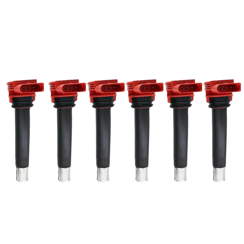 6PCS Ignition Coils For VW Touareg PORSCHE Audi S5 A7 Q7 3.0 TFSI 06E905115G - Изображение 3 из 3