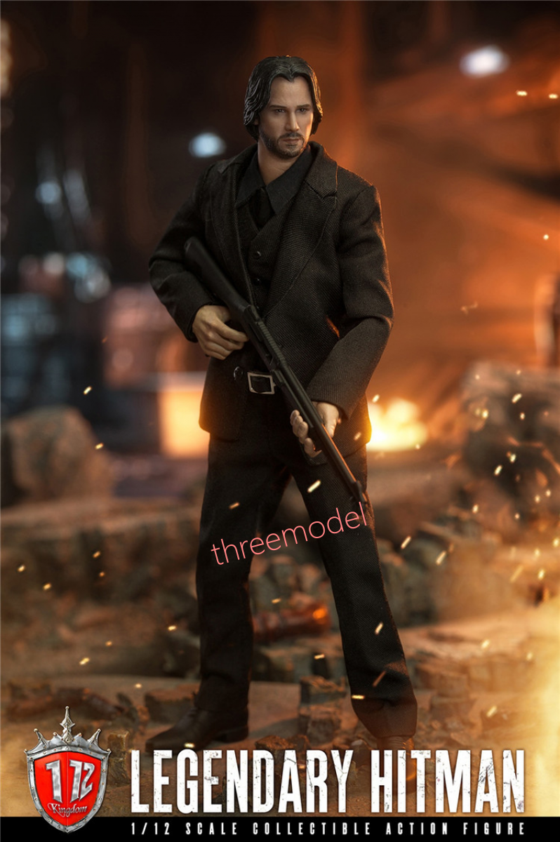 Kingdom KD-9001 1/12 John Wick Legendary Hitman Realistic Action