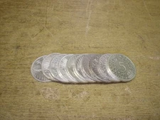 Anlegerposten , 10 x 5 DM Silberadler , 70g Feinsilber , Investorenpaket