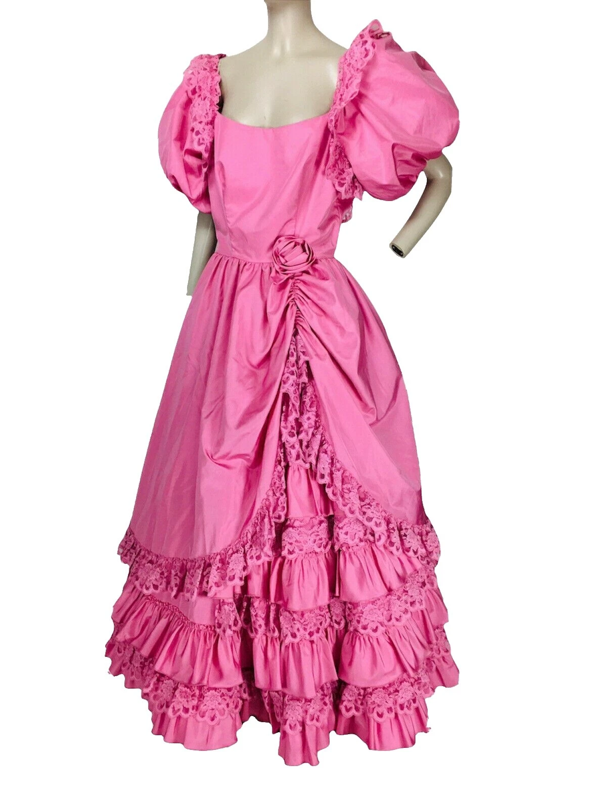 Ocasión especial Baile Vestido Vestidos VINTAGE 1970s para Mujer