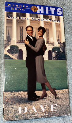 Dave (VHS, 1993) Kevin Kline & Sigourney Weaver