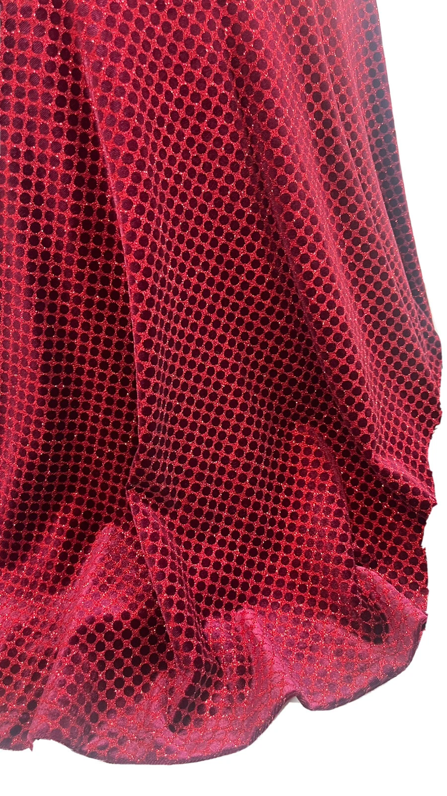 Abito natalizio Honey and Rosie S Juniors festa scollo a V scintillante ballo di San Valentino