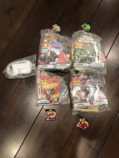 Lot of 4 New Lowe's Build  Grow Kits Kids Workshop Toys Avengers  Badges