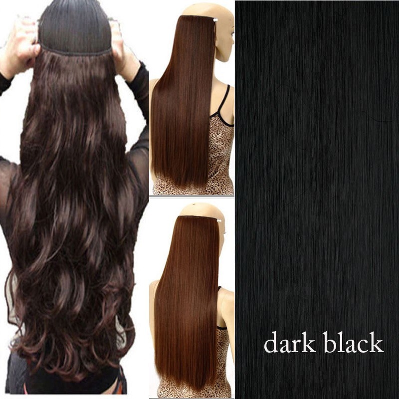 Real Thick One Piece Clip in Full Head Hair Extensions Extension As ...