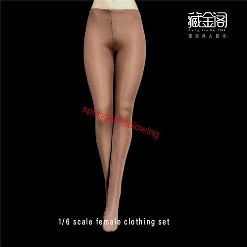 Leggings de café 1:6 medias de pantimedias ropa ajuste 12" hembra PH TBL cuerpo muñecas - Imagen 2 de 6