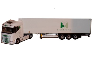 ELIGOR - DAF XG 4x2 with 3 Axle Trailer HEFITRANS - 1/43 - ELI117967