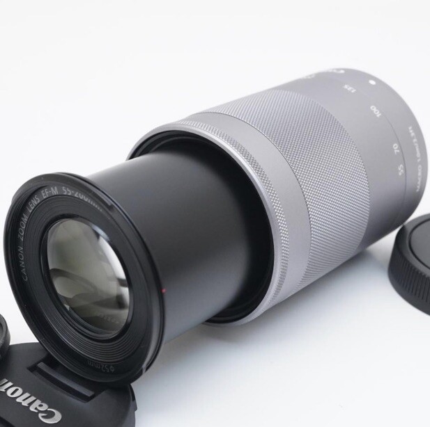 4月20日限定✨Canon EF-M 55-200mm IS STM シルバー Amazon.com : Canon EF-M 55-200mm f/4.5-6.3 Image