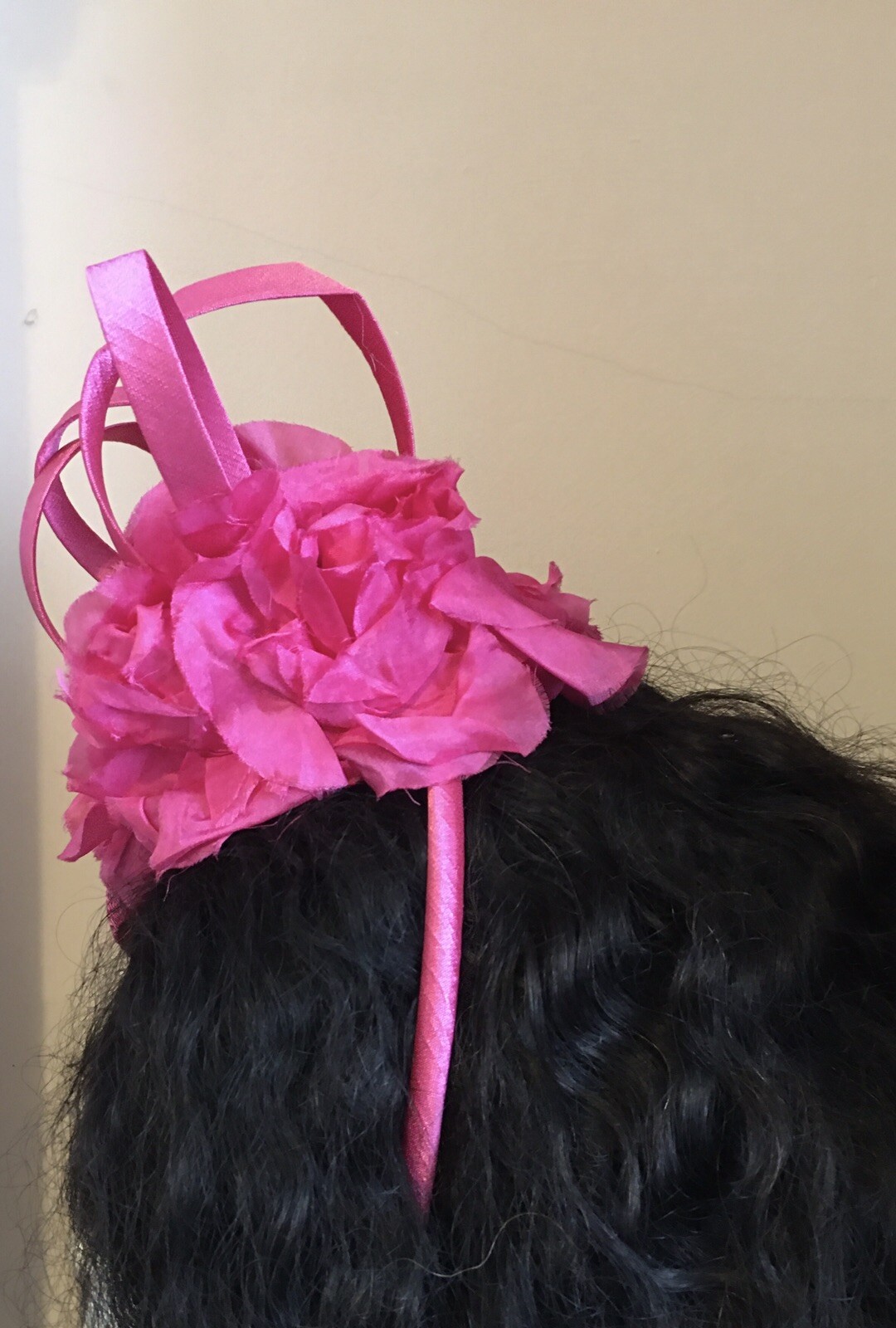 John Lewis and Partners Sam Pillbox Fascinator, eBay