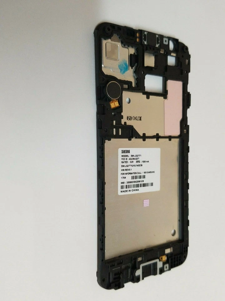 Средний экран рамка вибрации домой кнопка сетки детали для MetroPCS Samsung J3 J327T1 - Изображение 3 из 4