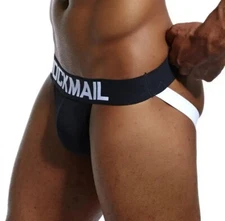 ✅⭐️Jockmail Mens Jock Strap Sexy Jockstrap Underwear Backless Brief Size L⭐️✅