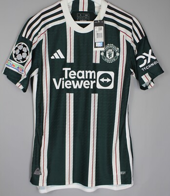 MANCHESTER UNITED 2023 2024 AWAY AUTHENTIC PLAYER ISSUE JERSEY #8