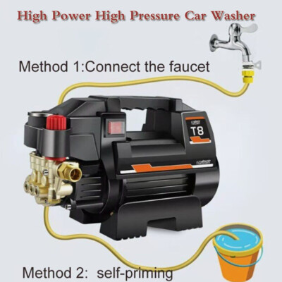 #ad #ad High Power High Pressure Car Washer Home Portable Car Wash Pump 2000W 220V $314.78