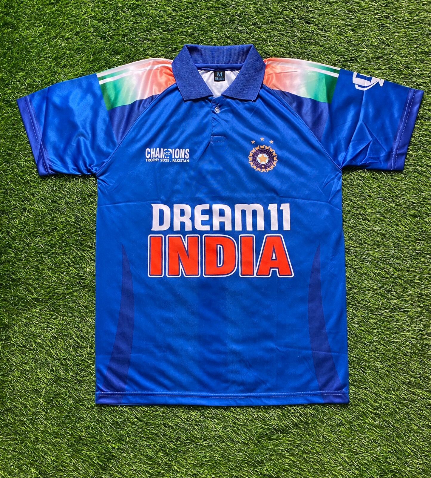 New Cricket ICC Champions Trophy 2025 India Team Fan Jersey T-Shirts For Men's