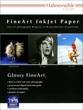 Pearl Photo Rag, 100 % Cotton Rag, Natural White Inkjet Paper, 320 G/Ma, 8.5X11"