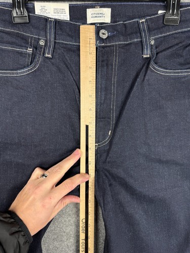 Citizens of Humanity Jeans Size 30 Paloma Baggy Wide-Leg Solace Dark Indigo NWT - Picture 10 of 10