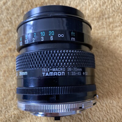 TAMRON Tele Macro 28-70mm für Minolta MD 1:35-4.5 Ø52 195a Zoomobjektiv sehr guter gebrauchter Zustand