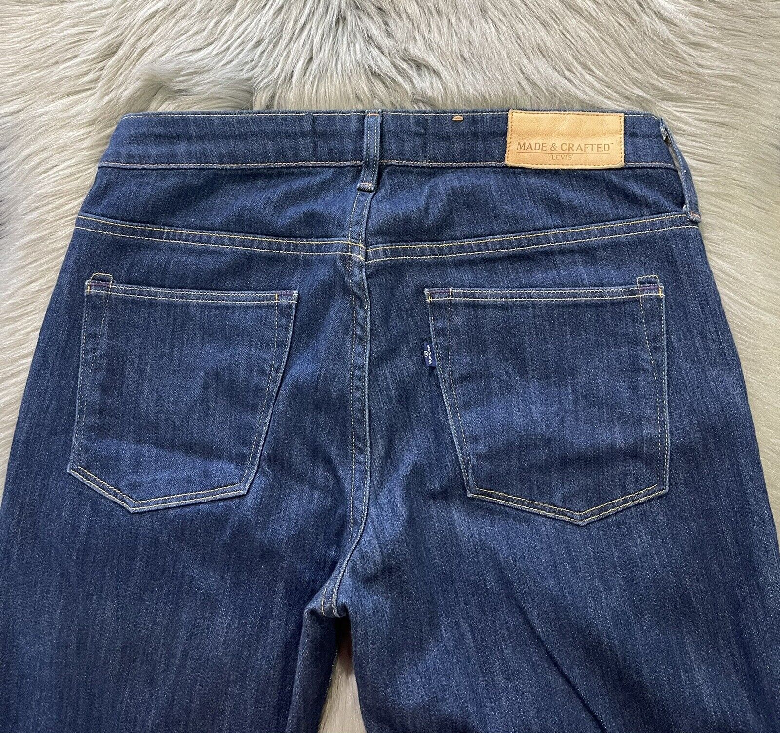 Levi’s Made and Crafted Empire Skinny Blue Dark W… - image 6