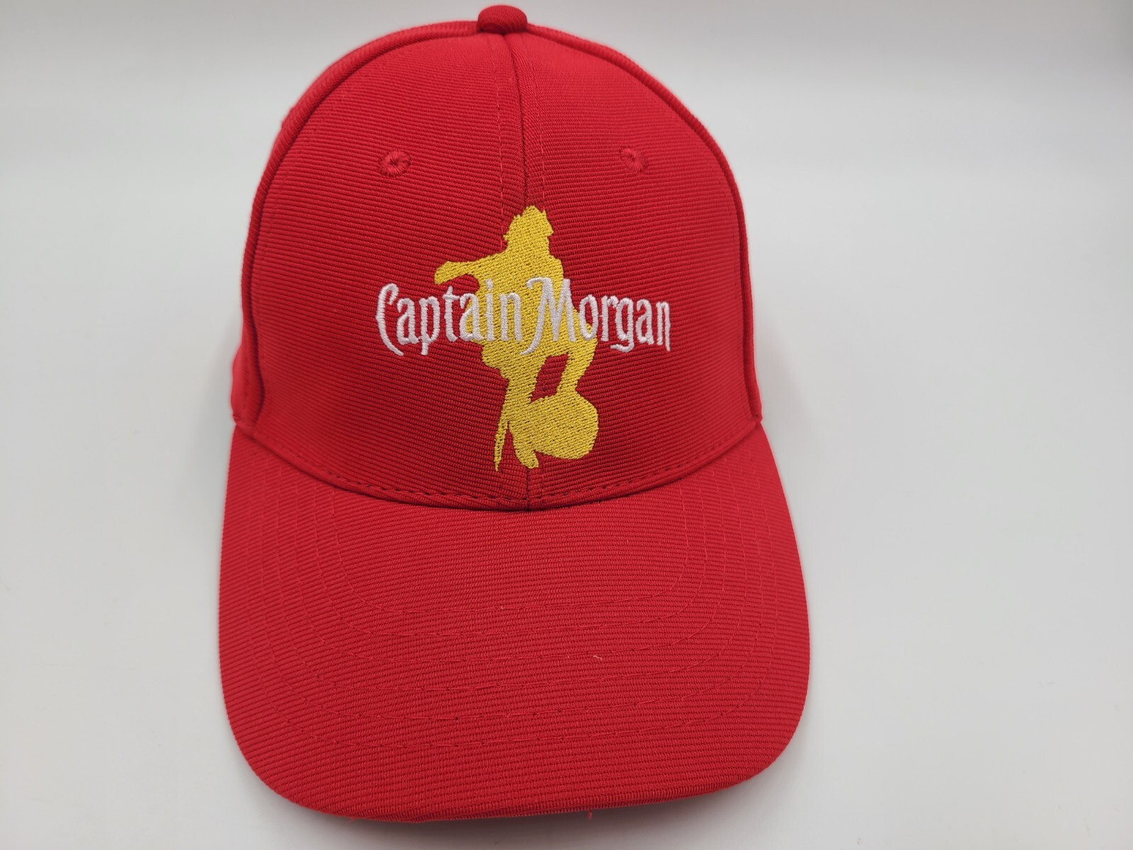 Captain Morgan Spiced Rum Strapback Adjustable Hat Cap Baseball Men Women Red