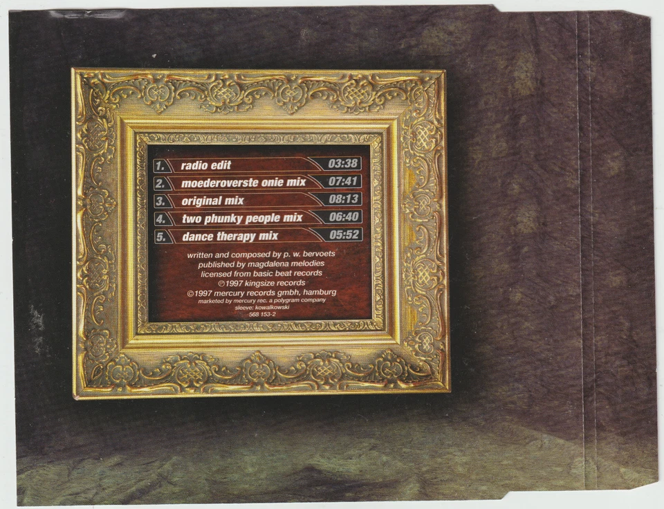 R.O.O.S. - Instant moments (1997) (5 Track Maxi CD) - Bild 2 von 2