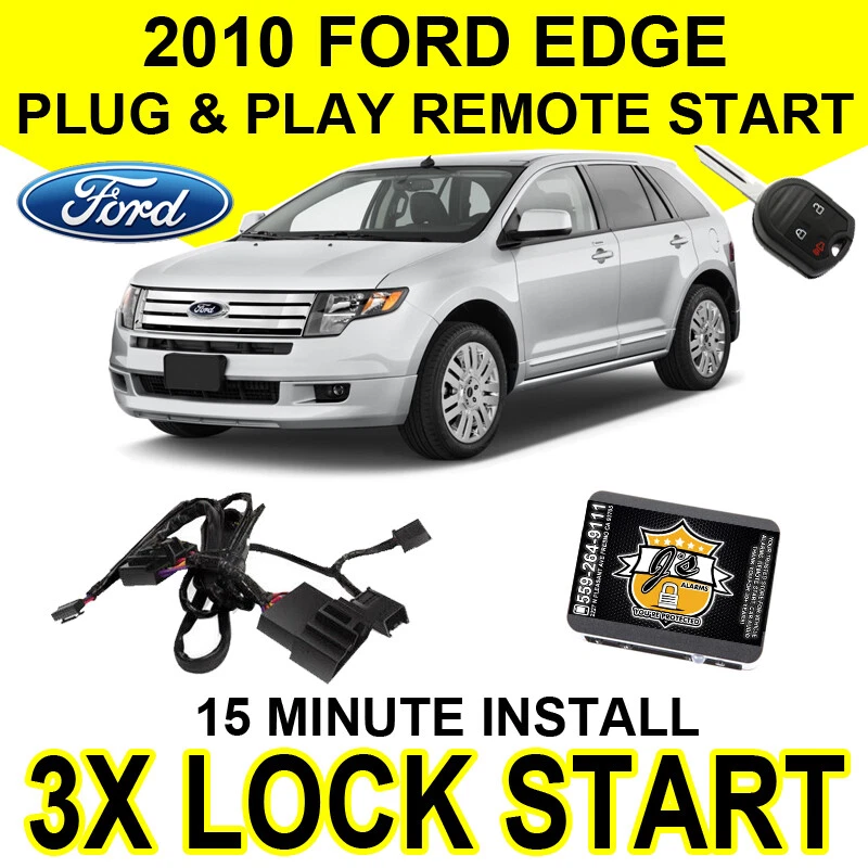 2010 ford cheap edge remote start