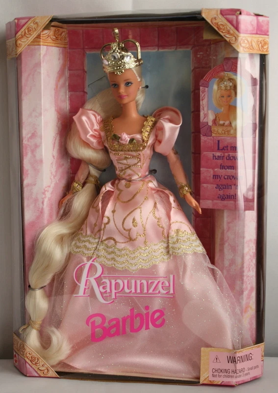 Muñeca Barbie Rapunzel 1997 coleccionable Foto 2 de 4
